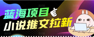 个人工作室创业项目：小说推文拉新项目可批量做【详细教程】外面收费6880-暗冰资源网